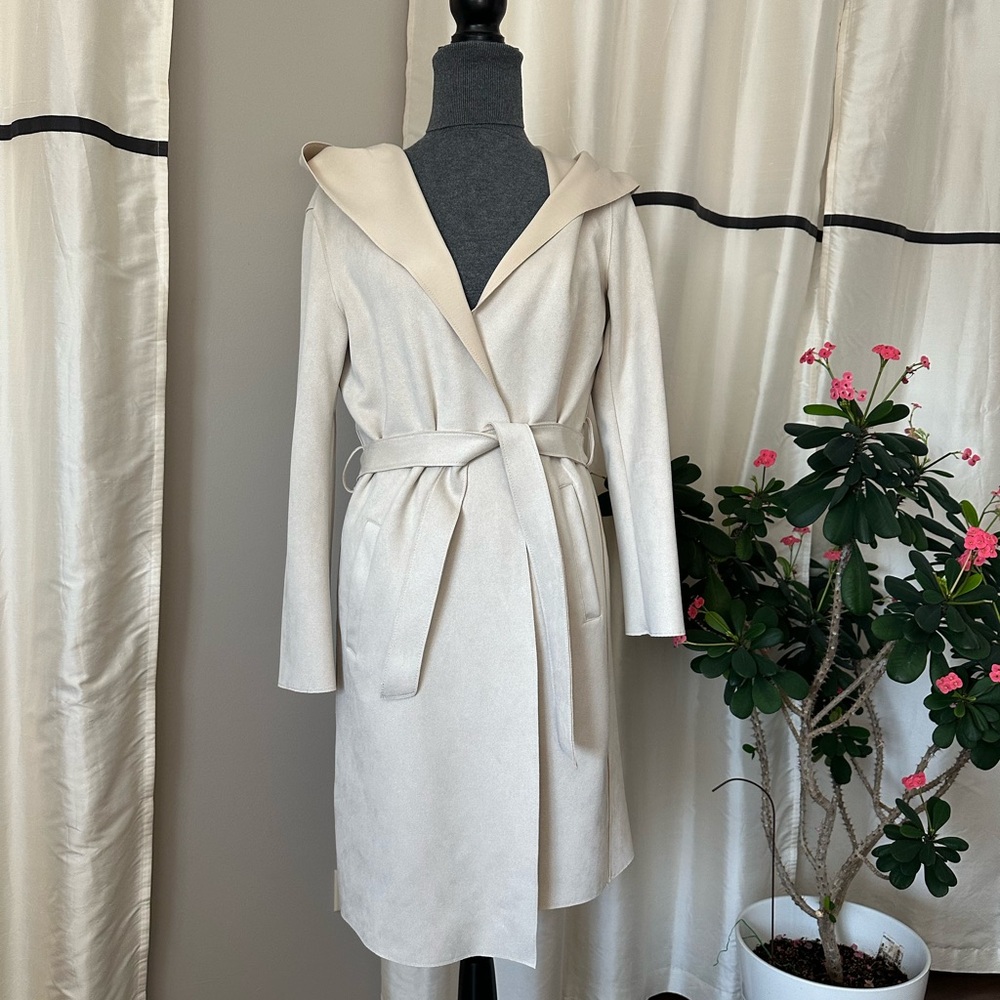 Zara suede French hoodie